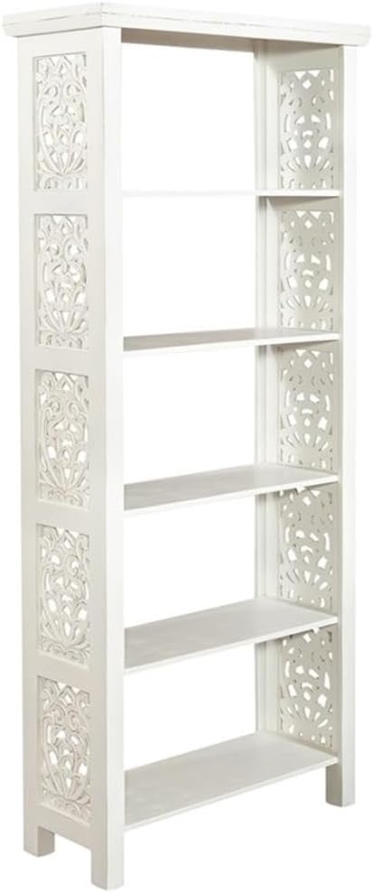 Liberty Furniture Industries Trellis Lane Accent Bookcase, White