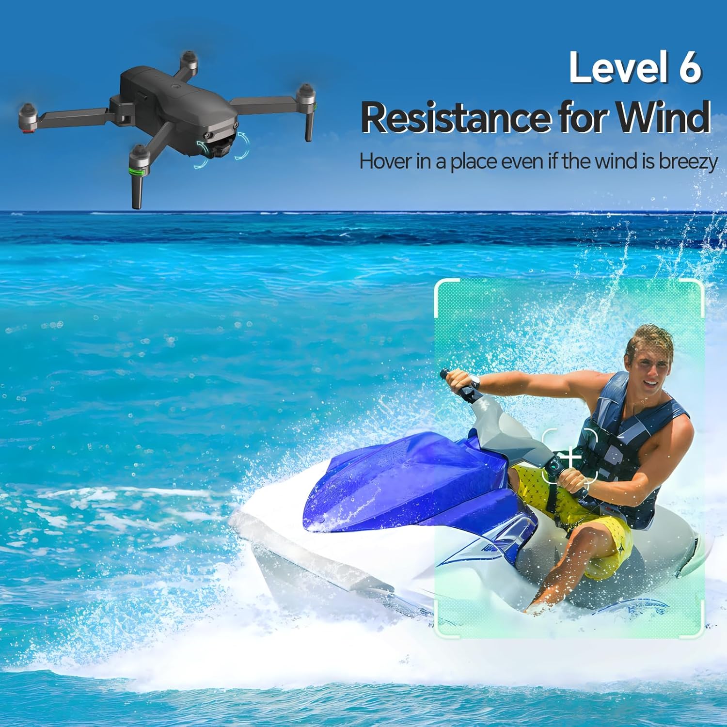 Drones with Camera for Adults 4K Compliance with FAA, 3-Axis Brushless Gimbal, Visual Obstacle Avoidance, Digital Transmission, 2 Batteries 60 Min Flight Time, GPS Auto Return, Follow Me, 9800FT Transmission Range, Encircling Flight