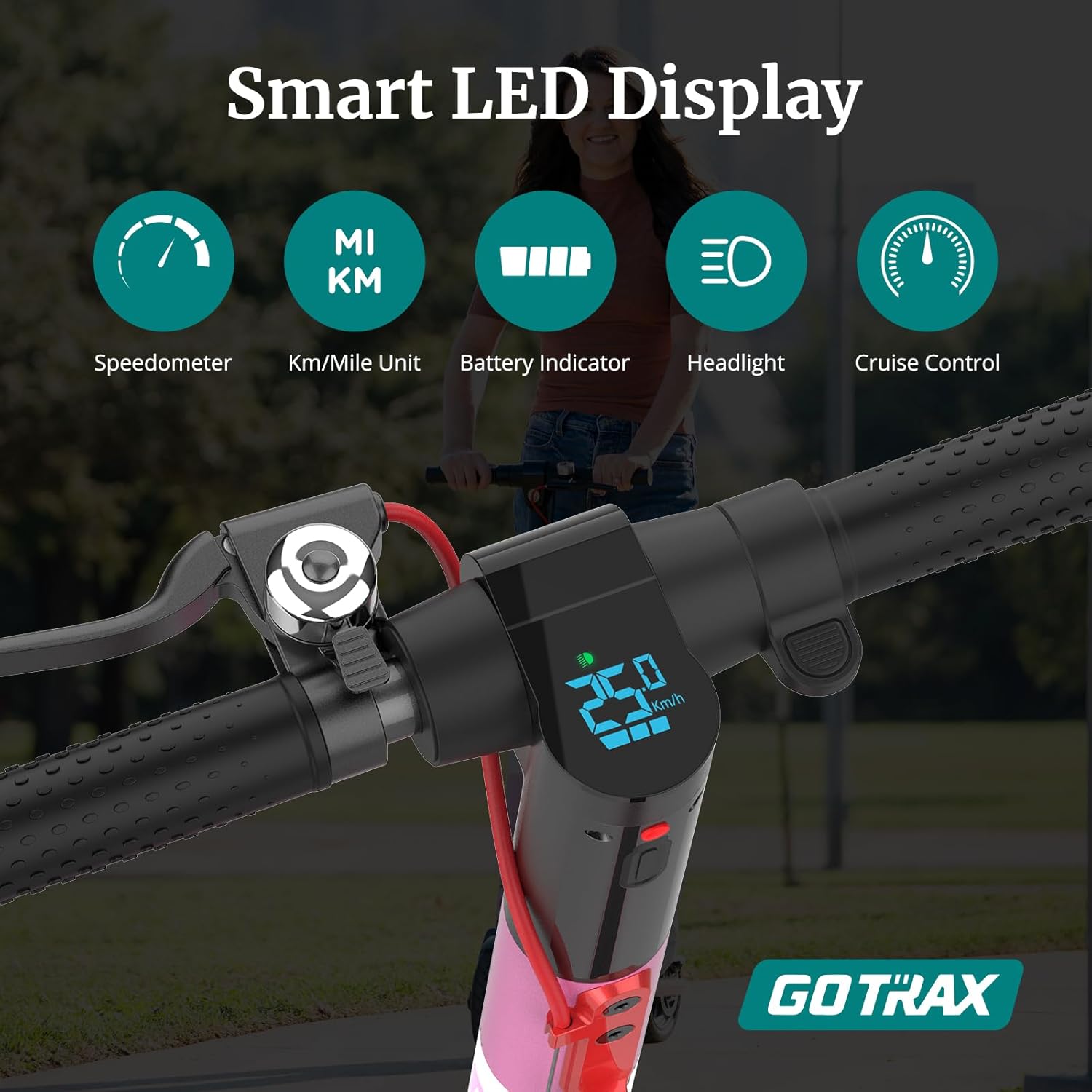 Gotrax GXL V2 Electric Scooter, 8.5