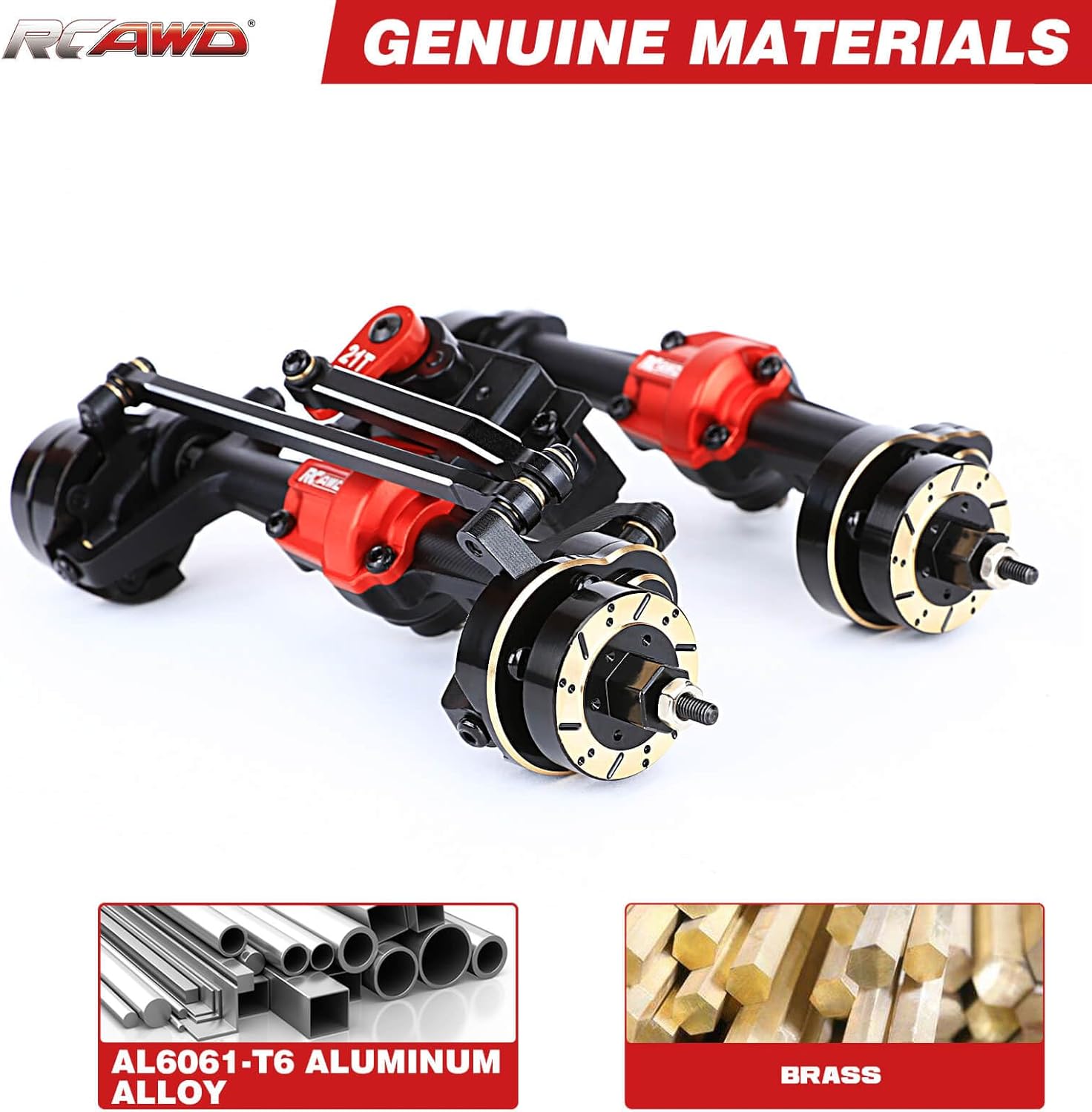 RCAWD +10mm Wide Front Rear Portal Axle & Steering Servo for Hobby Plus 1/18 CR-18P EVO PRO 1/18 FURITEK FX118 Fury Wagon Katana RTR Upgrades Part