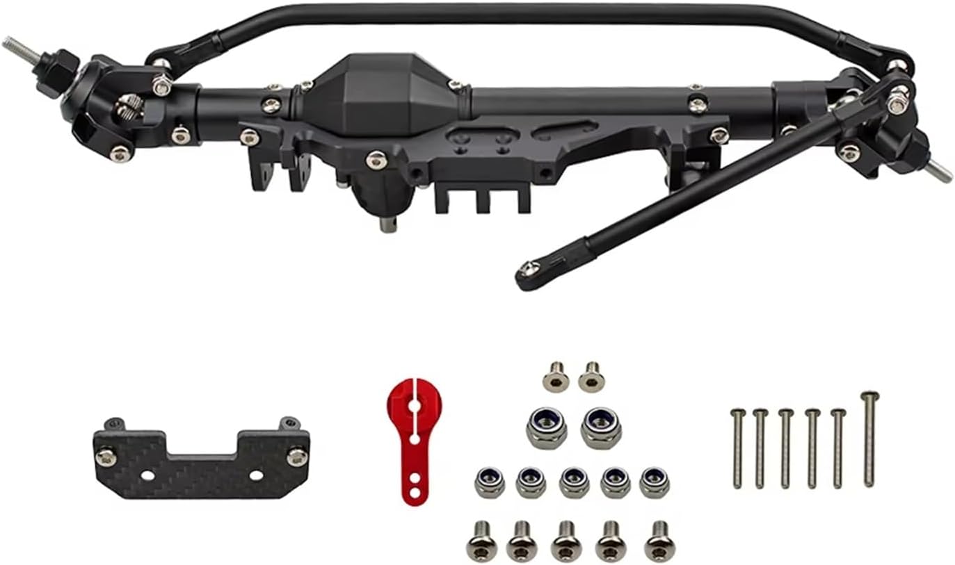 Compatible with Axial for Wraith for Rock for Racer 90018 90045 RR10 90048 90053 Aluminum Alloy Front Rear Axle 1/10 RC Crawler Car RC Accessories