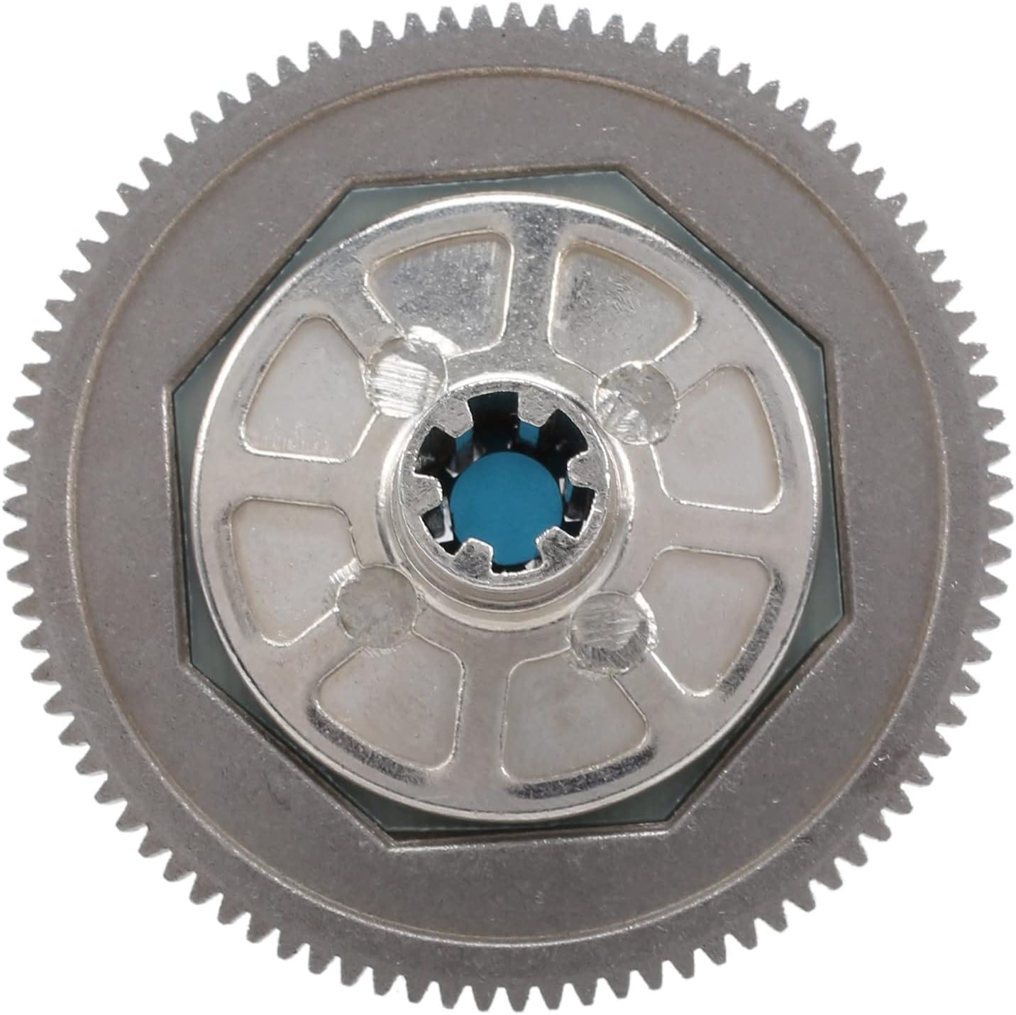 ISTOVO 91T Spur Gear Slipper Clutch 21T 19T 17T Gear Set for Arrma 1/10 Senton Big Rock Vorteks Parts, Blue