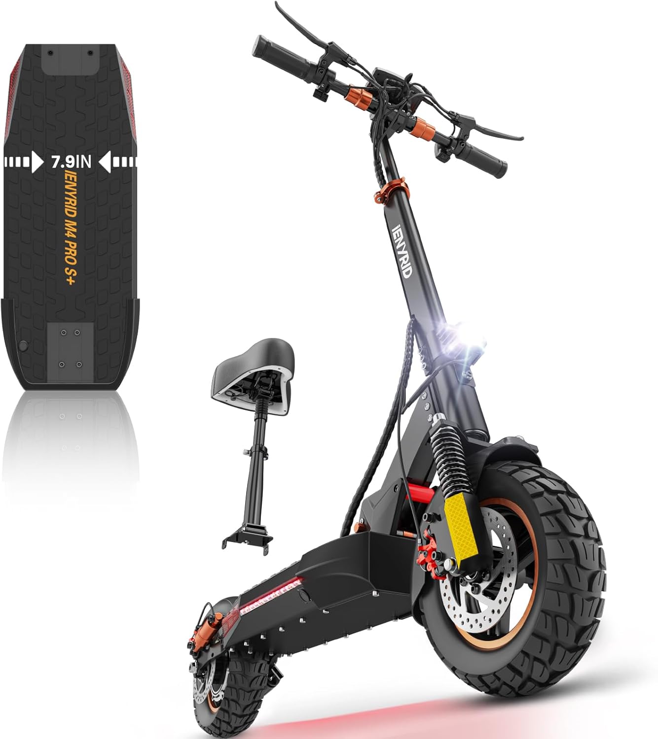 Electric Scooter for Adults,800W Motor Up to 20MPH & 30Miles Range Commuting Electric Scooter 10