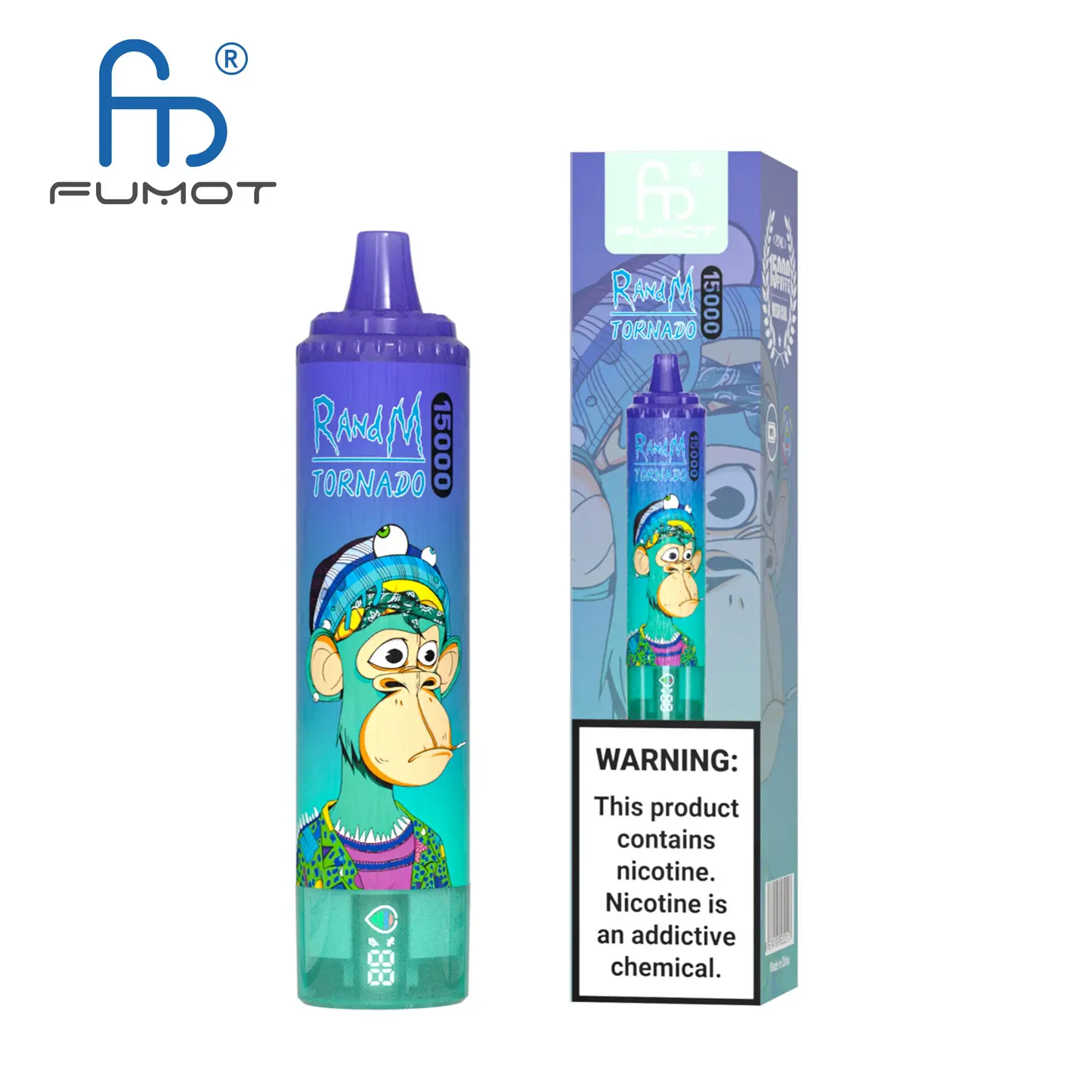 FUMOT TORNADO 15K (20pcs) - MYEU VAPES