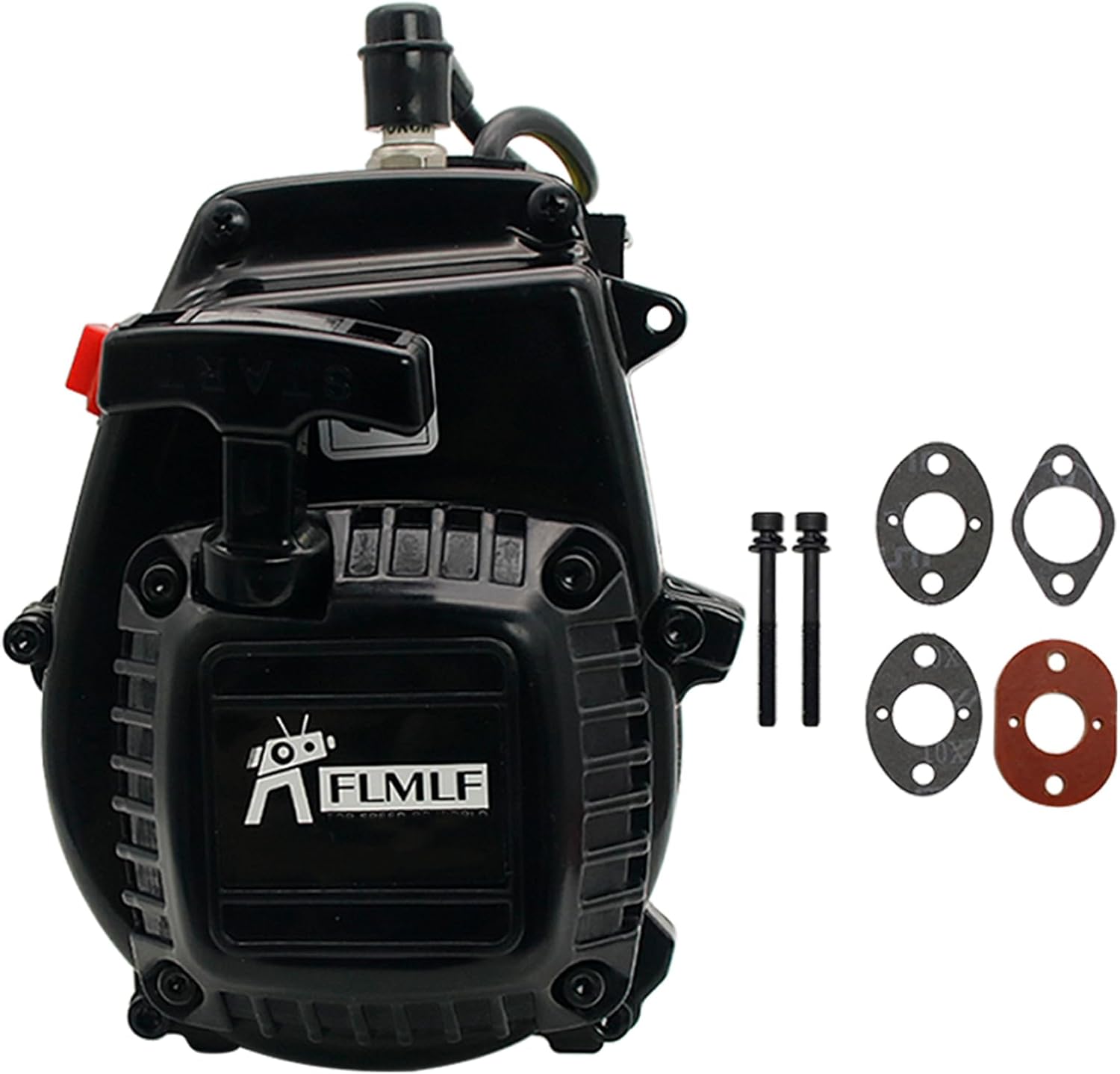 FLMLF 2-Stroke 4-Hole 11HP 32CC Reed Case Engine for 1/5 HPI ROFUN ROVAN KM Baja Losi 5ive T FG GoPed RedCat Rc Car Parts