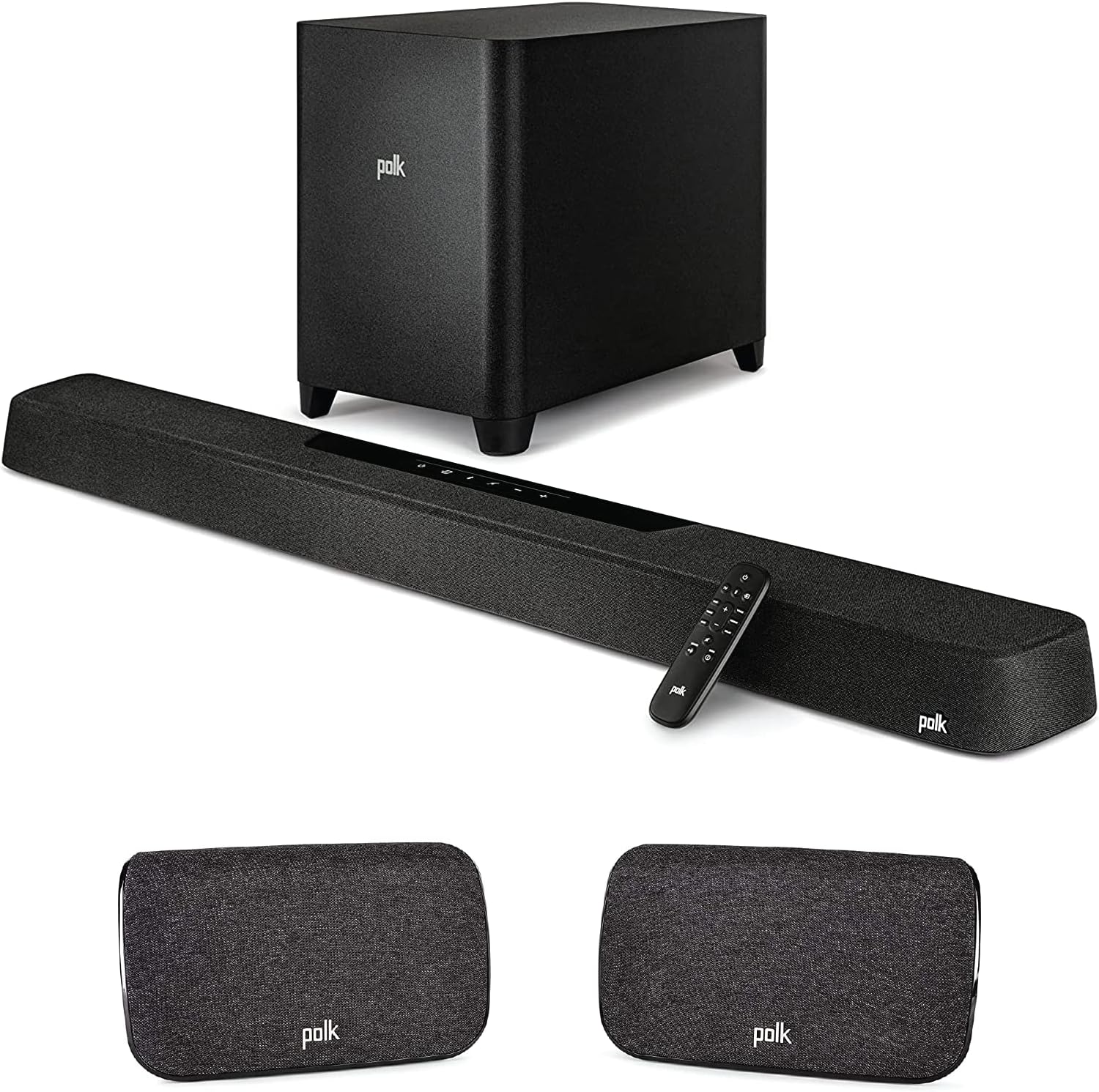 Polk MagniFi Max AX 5.1.2 Channel Sound Bar With 10