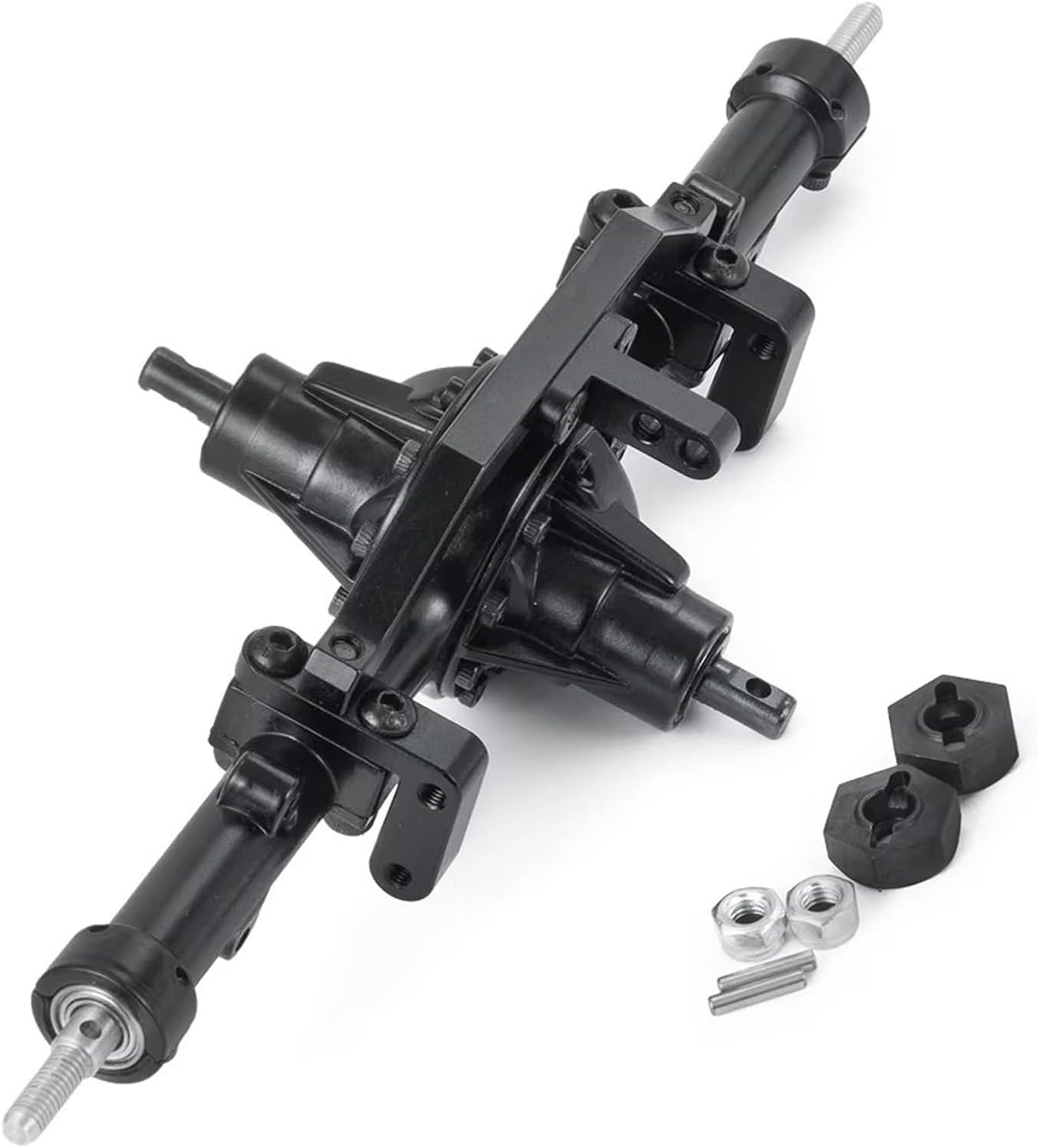 Compatible with D90 1/10 RC for Rock Crawler Car Truck Upgrade Parts Replacement Accessories Metal Axle Complete Middle Axle RC Car Part Accessories