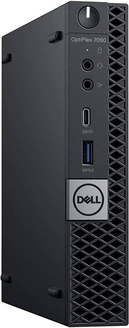 Dell Optiplex 7060 Micro MFF Desktop PC Intel i7-8700T 6-Cores 2.40GHz 16GB DDR4 New 256GB M.2 NVMe SSD WiFi BT HDMI New Dell KB & Mouse Windows 11 Pro (Renewed)