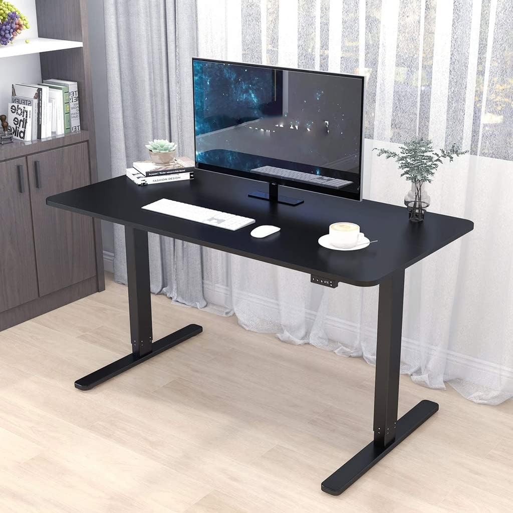 Electric Standing Desk Height Adjustable Desk, 48 X 24 Computer Desk for Workstation Home Office Table Sit Stand Desk