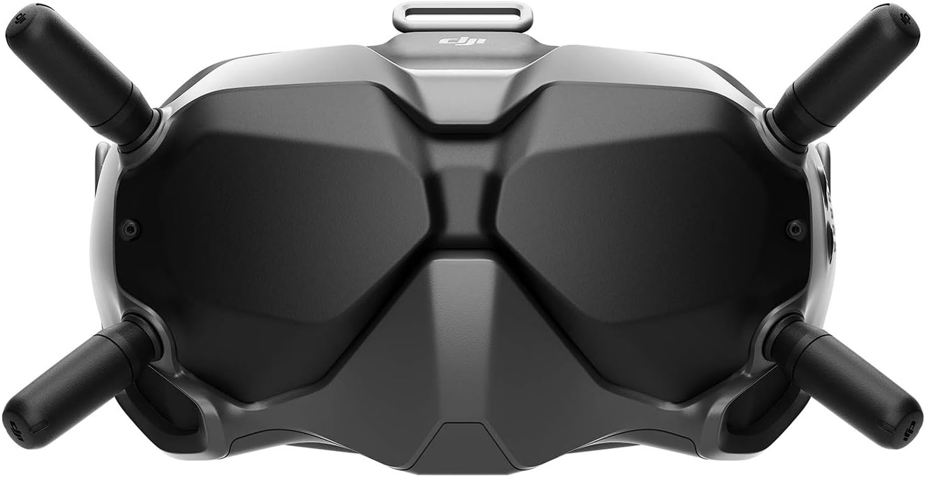 DJI FPV Goggles V2 for Drone Racing Immersive Experience, Supports up to 110 minutes of flight Black (Renewed)