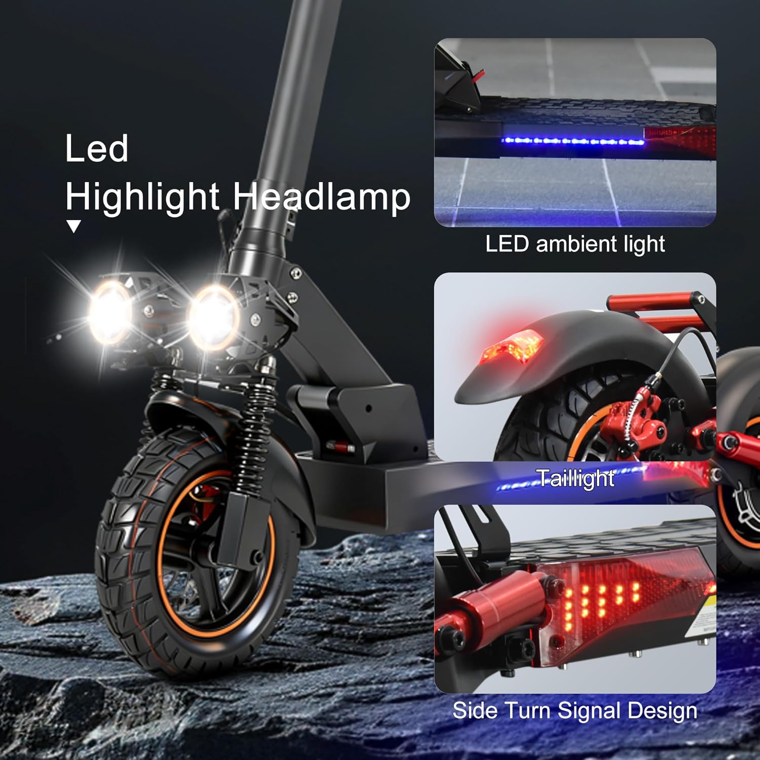 Mankeel Electric Scooter for Adults, 10