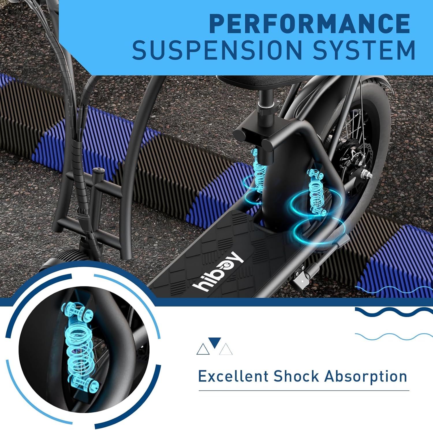 Hiboy S2R Plus/MAX Pro/U2 Pro Electric Scooter, 500W–810W Peak Motor, 19–22 MPH, 22–46.6 Miles Long Range, Foldable Commuter Electric Scooter for Adults