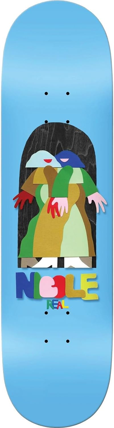 Re​al Hause by Marbie Deck 8.38 Blue - Assembled AS Complete Skateboard