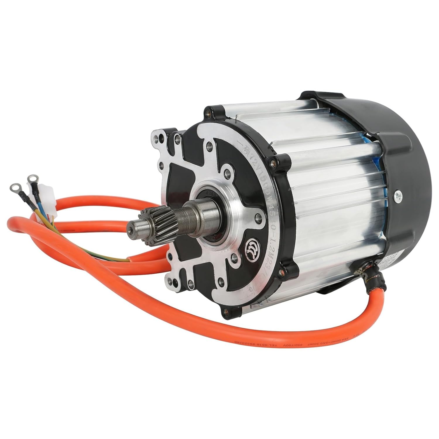 72V 1500W Brushless Differential Motor with Gearbox Transmission and Speed Controller 4900RPM DC Electric Motor Kit for Axle Go Kart ATV Golf Cart Buggy Quad Trike Electric Vehicle Conversion