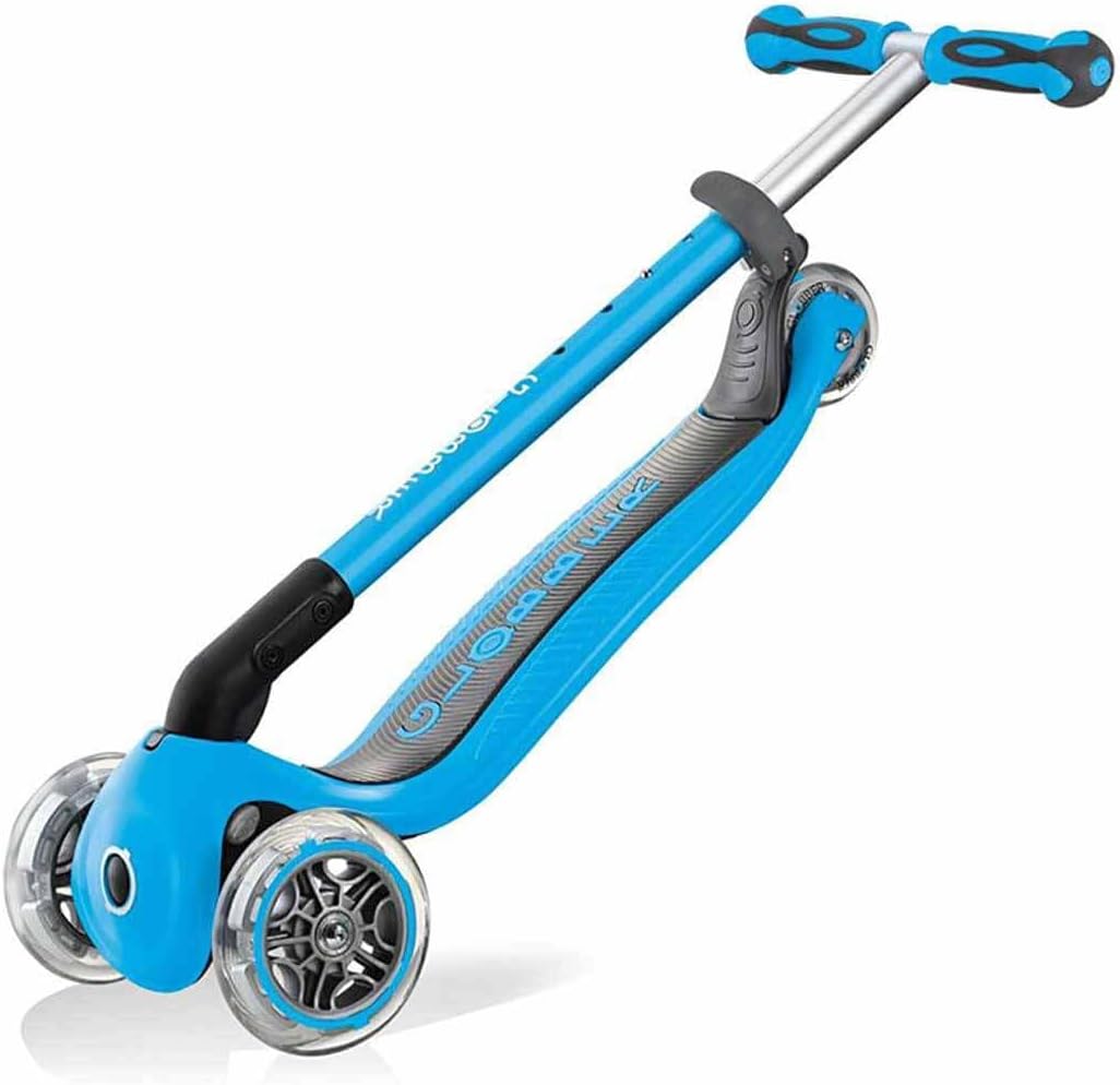 Globber - GO•UP Deluxe - Adjustable 3-Wheel Scooter with Seat for Children Aged 15 m + to 9 Years +