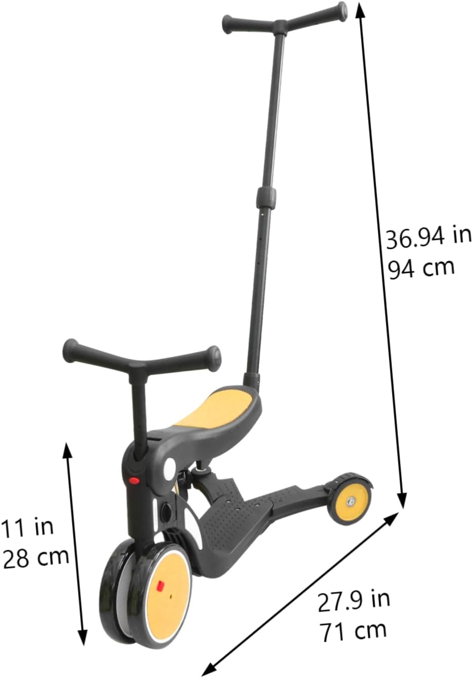 Tricycle for Toddlers Electric Scooter Balance Bike for Boys and Girls Years Old