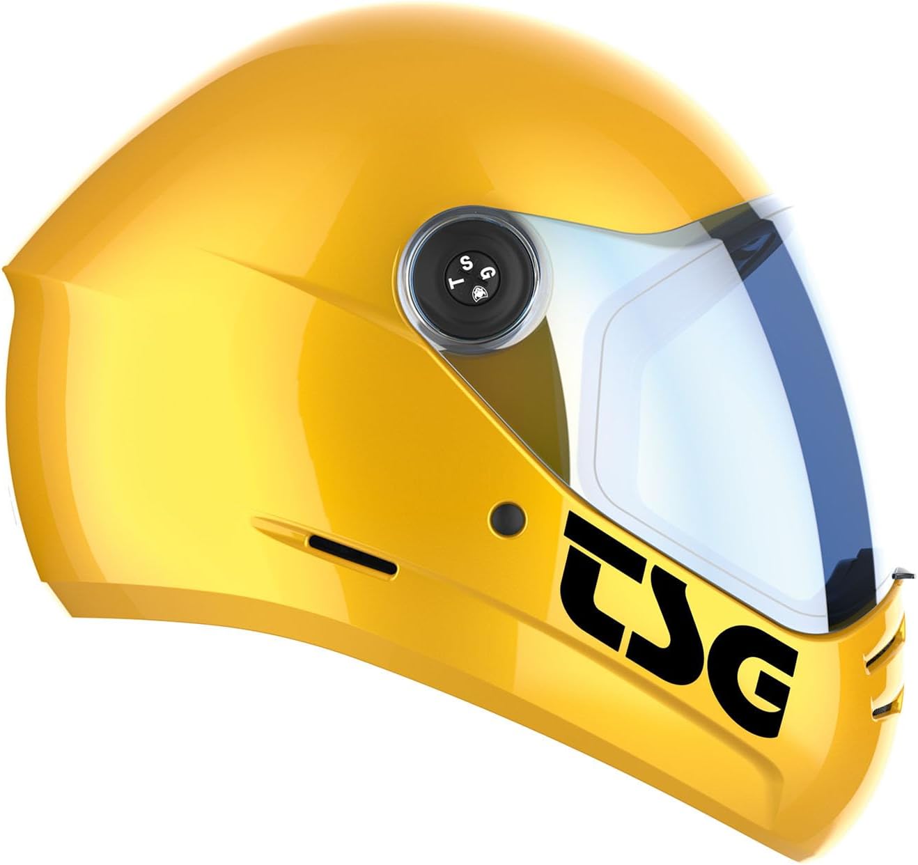 TSG - Pass 2.0 Full-face Premium Helmet w/Two Visors | Downhill Skateboarding, E-Skating, E-Onewheeling, Longboarding | Nose Ports, Air Flow Channels, Ear Slots, Adjustable Cheek Pads | ABS Hardshell