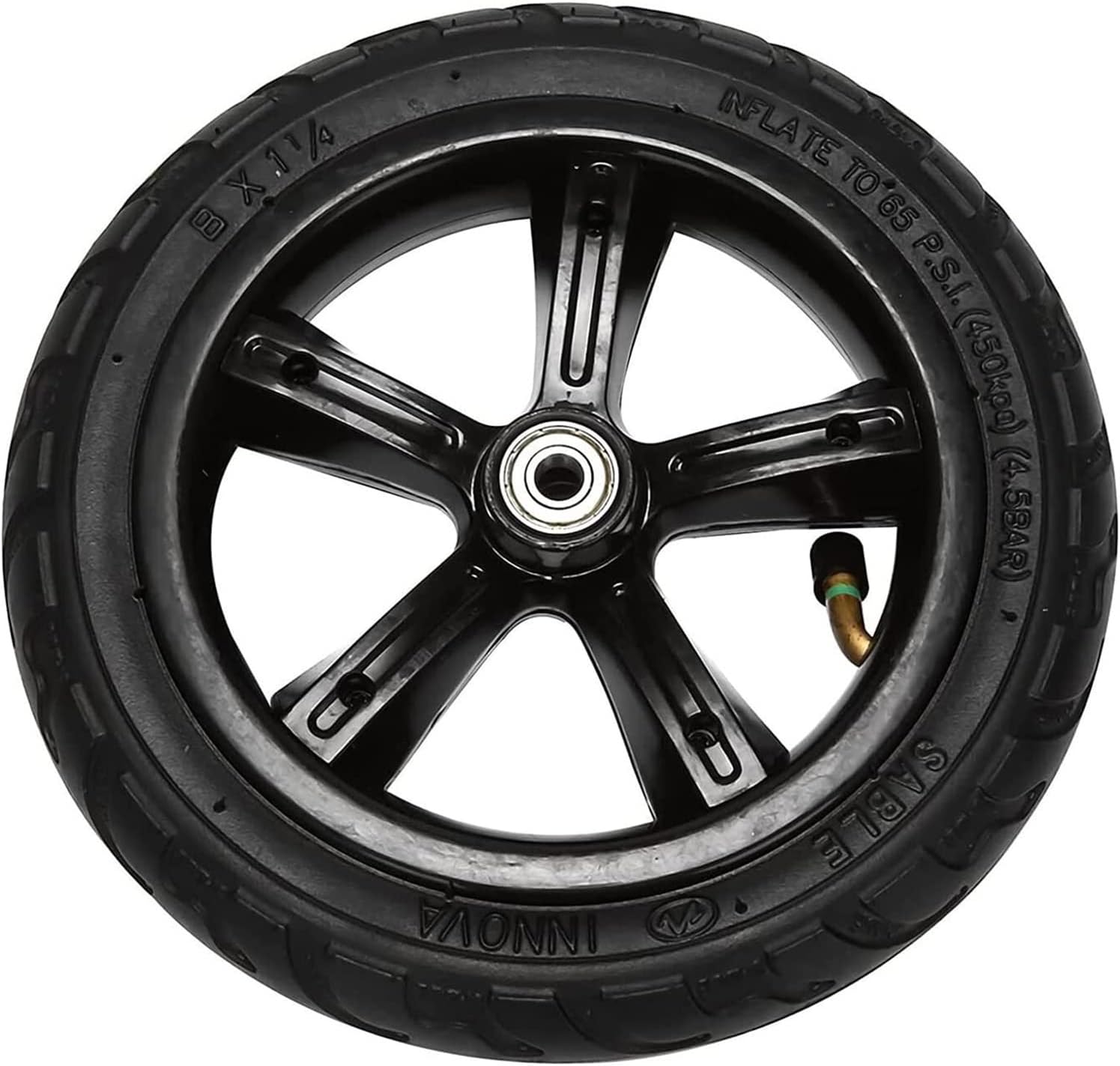 Electric Scooter Tires 8 Inch Electric Scooter Tire with Aluminium Alloy Hub 8×1 1/4 Inner Tire 200×45 Pneumatic Tire Whole Wheel Electric car Tires