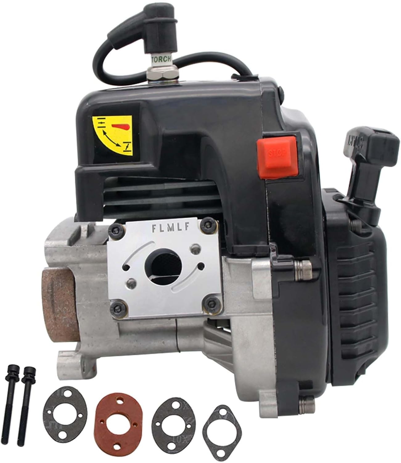 2-Stroke 4 Bolt 11HP 32CC Reed Case Engine for 1/5 HPI ROFUN BAHA ROVAN KM Baja Losi 5ive T FG MCD GoPed RedCat Rc Car Parts