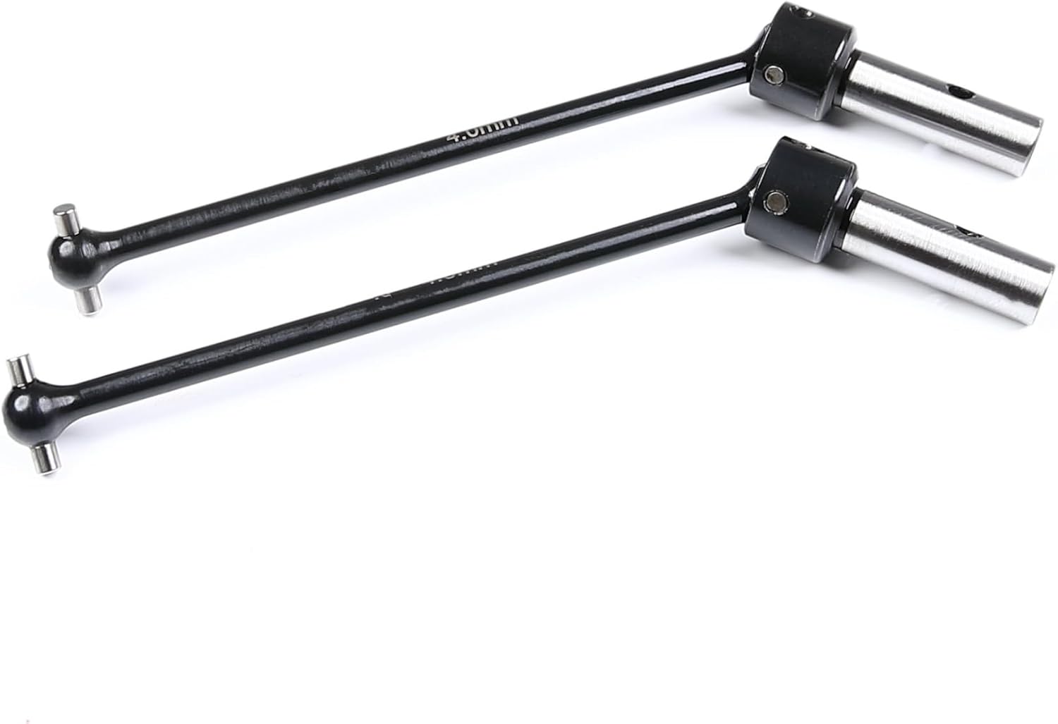 RC Car Transmission Shaft for TLR Race for LOSI for 8IGHT X-E 4WD 1/8 Metal Steel RC Car Driveshaft Front Rear Dog Bones Transmission Shaft RC Car Upgrade Part(Front and Rear)