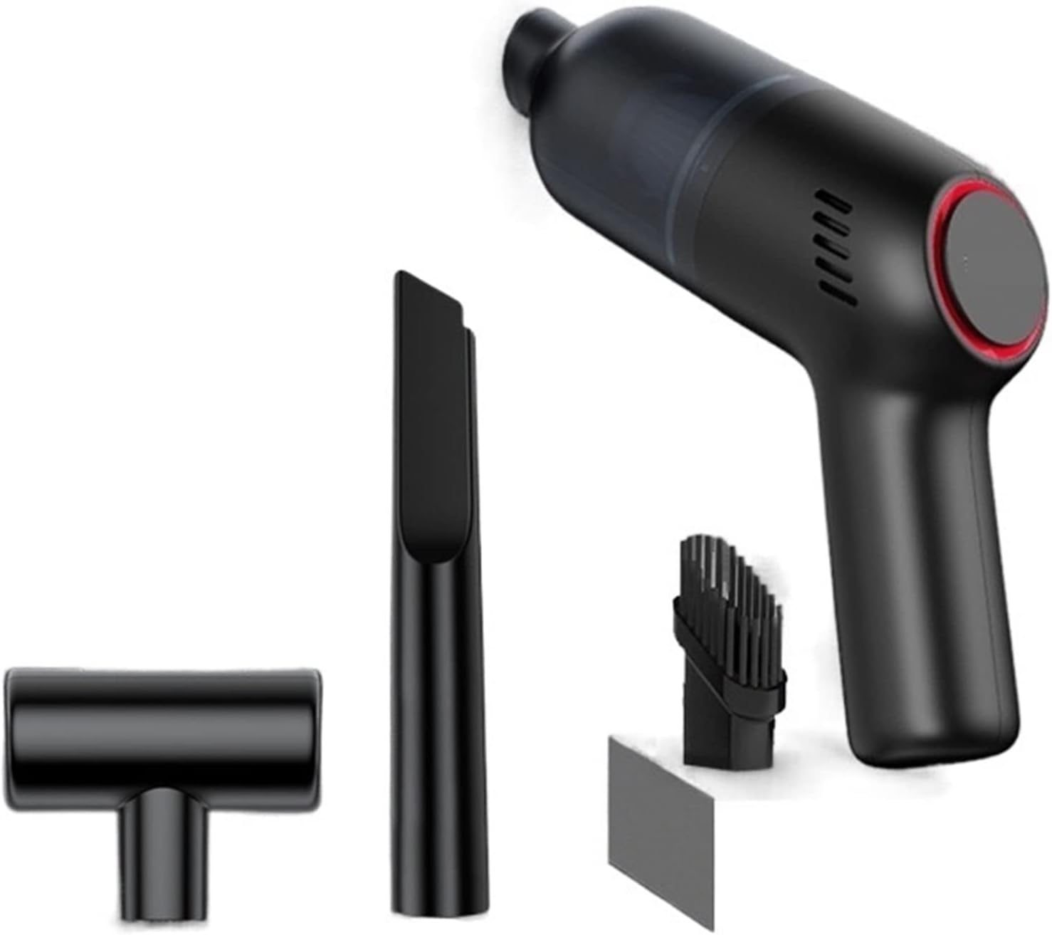 WAGNUS Hand Held Vacuum, Wireless Vacuum Cleaner Cordless Handheld Auto Vacuum Home Dual Use Mini Vacuum Cleaner with Built-in Battrery (Color : 8KPa Black)