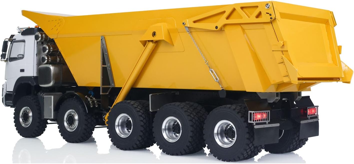 TOUCAN RC HOBBY 1/14 219 3Speed RTR RC Hydraulic Dumper Metal Radio Controlled Truck 10X10 10X6 RC Tipper Differential Locks Sound Battery