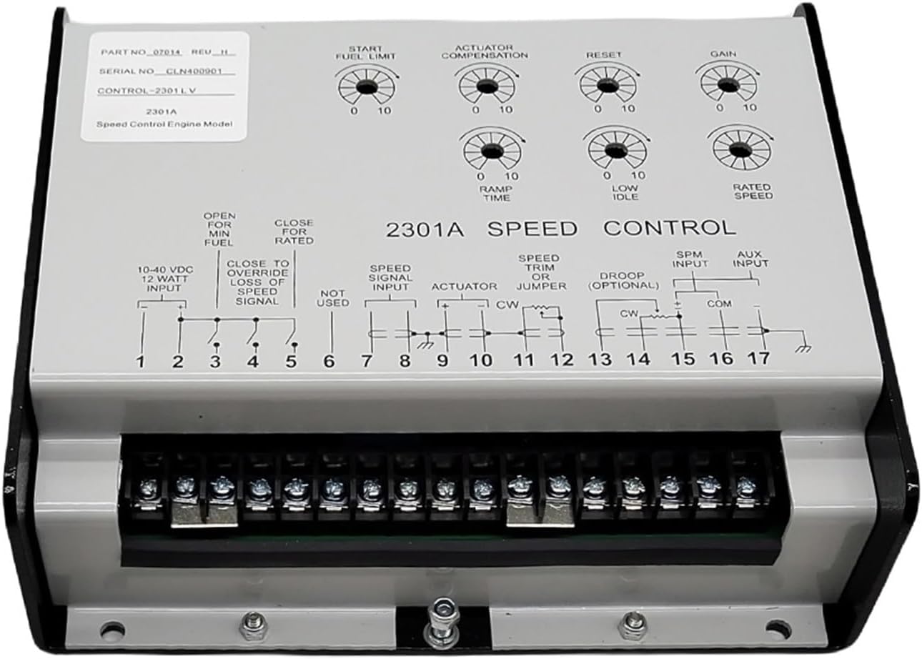 Speed Controller 2301A 9907-014 Compatible with Speed Control Board