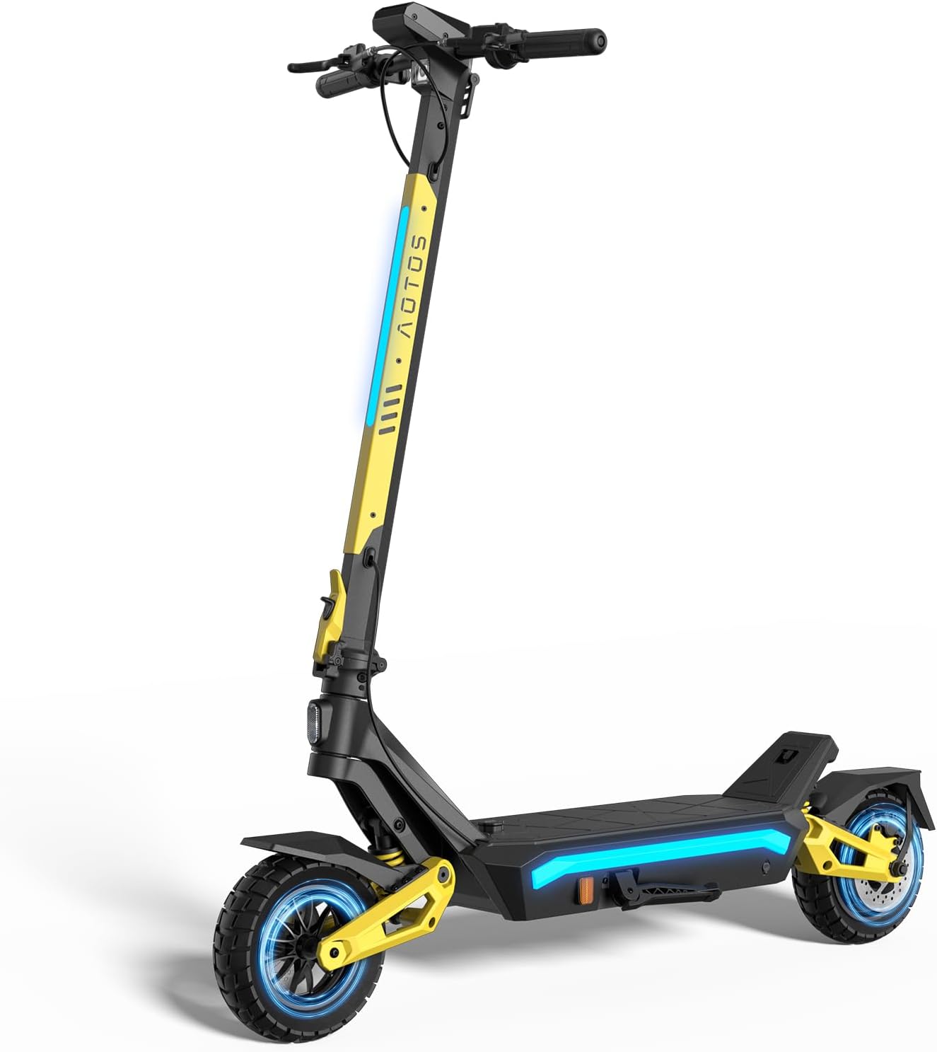 GT01 Pro Electric Scooter, 1500W Peak Motor, 25 MPH Top Speed, 62 Miles Range, 10