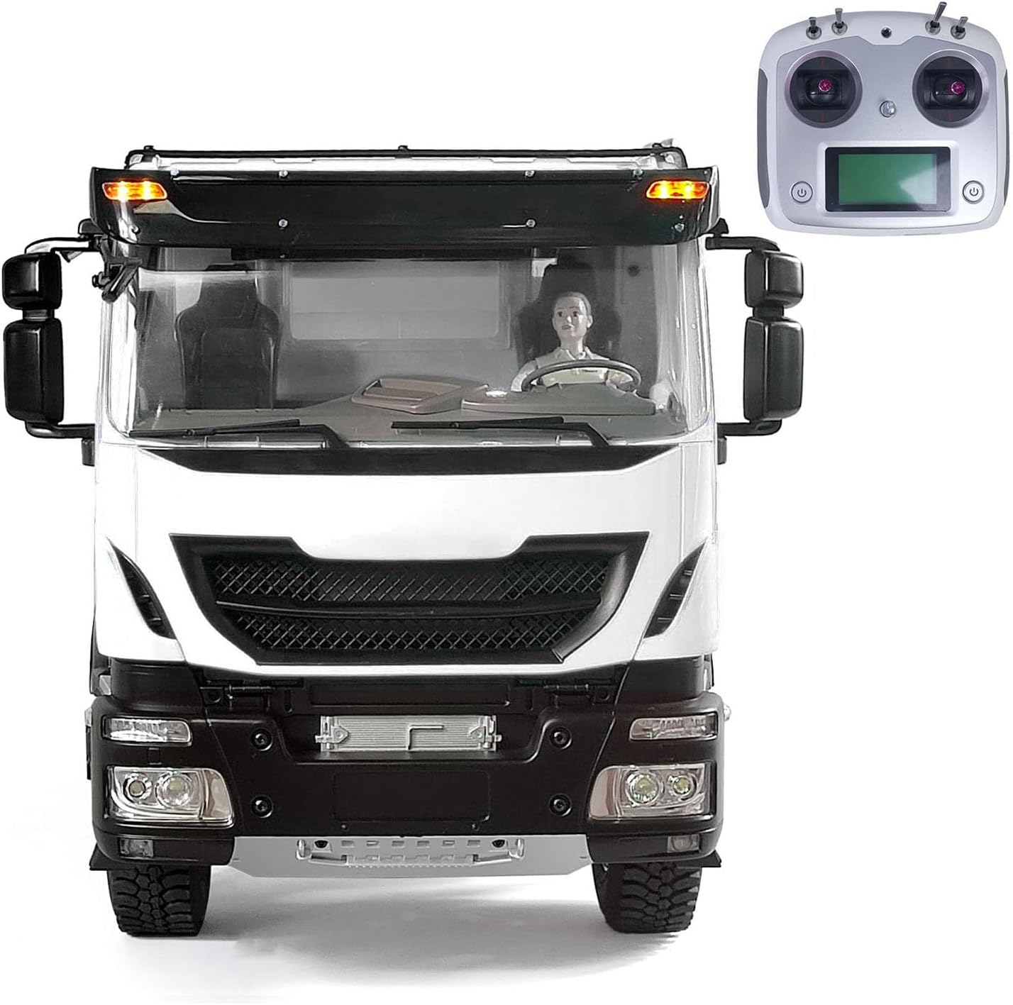 TOUCAN RC HOBBY 1/14 6X6 Metal Hydraulic RC Dumper Truck Remote Control Car 2-Speed Gearbox