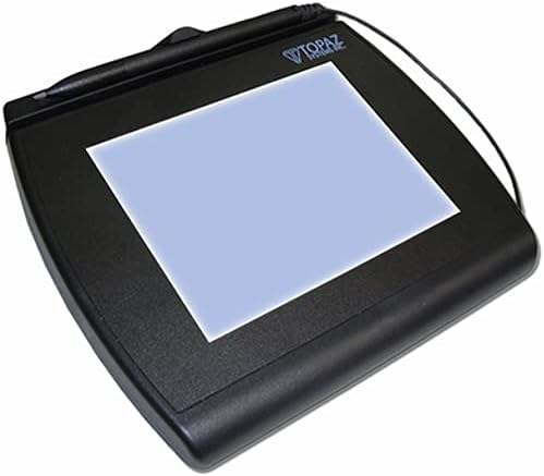 Topaz T-LBK766SE-BHSX-R, SignatureGem LCD 4x5 Signature Pad, DS/USB SE (Renewed)