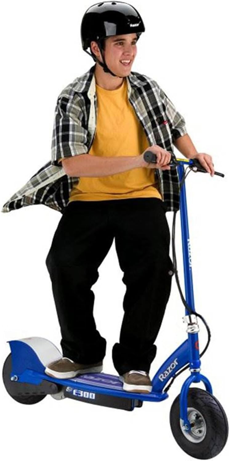 Razor E300 Ride-On 24V Motorized High-Torque Power Electric Scooter, Speeds up to 15 MPH with Brakes and 9