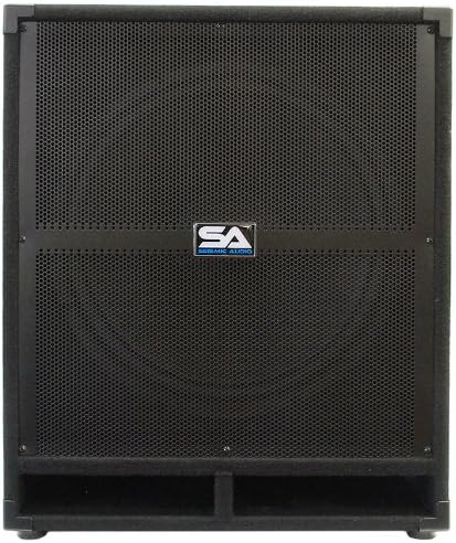 Seismic Audio Tremor_18-PW - Powered PA 18-Inch Subwoofer Speaker Cabinet