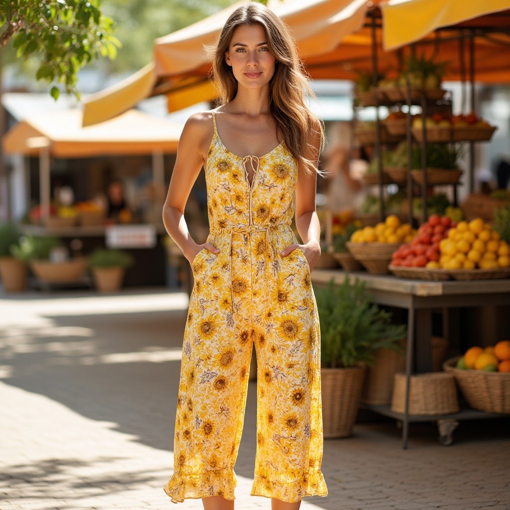 The Poppy Jumpsuit // Sunflower