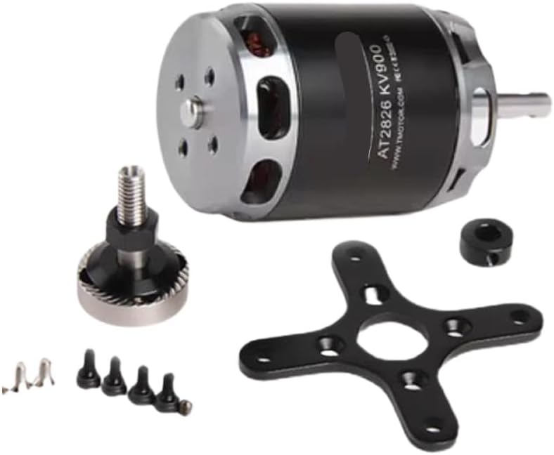 Brushless Motor Long Shaft KV900 KV1100 Outer Rotor Compatible With UAV Fixed Wing RC Airplane(1100kv Long Shaft)
