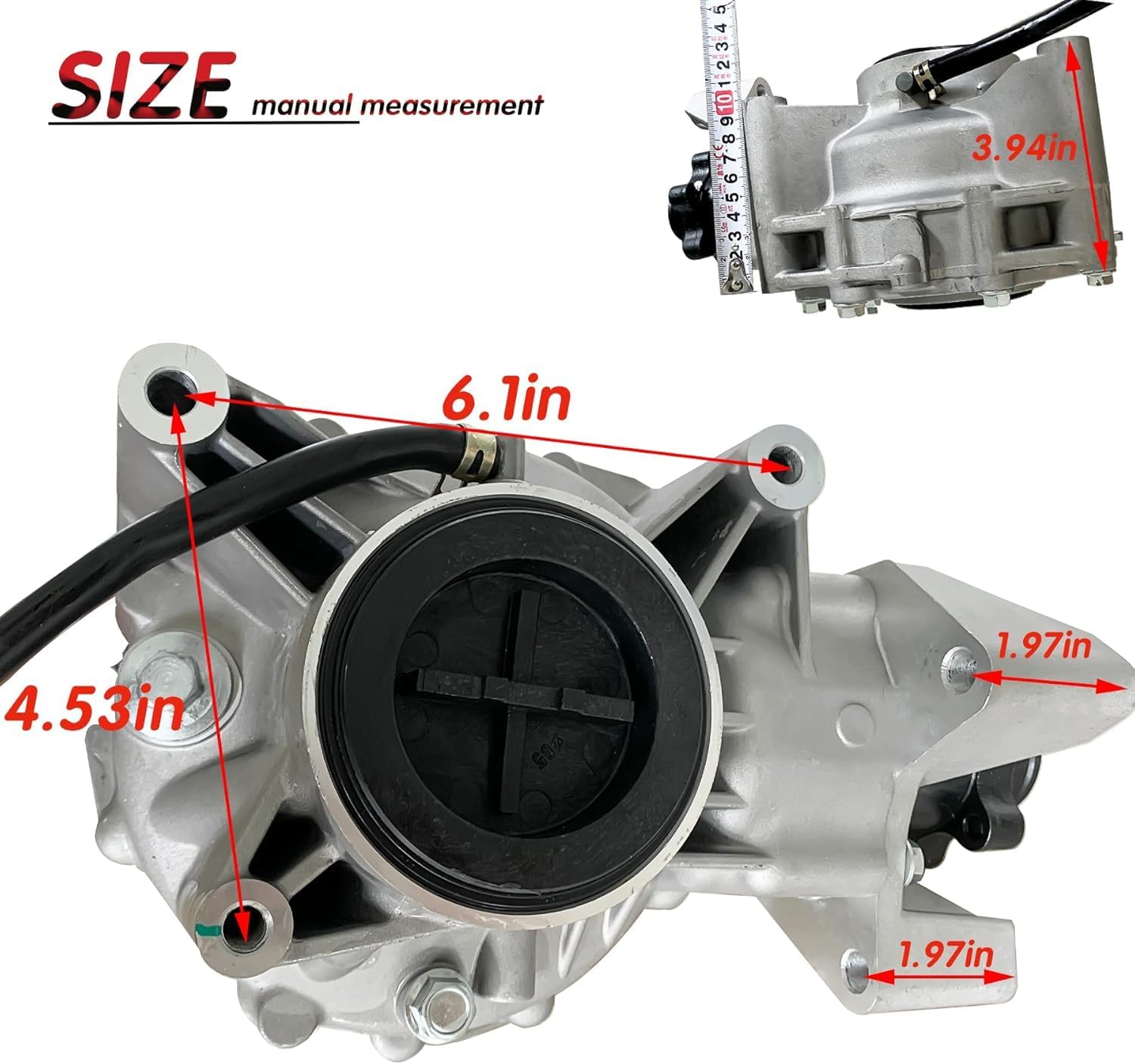 Differential Rear Gear Box Compatible with HiSUN UTV 700 500 MSU 700 500 YS700 INCLUDING MASSIMO, SUPERMACH, COLEMAN, BENNCHE,MENARDS YARDSPORT