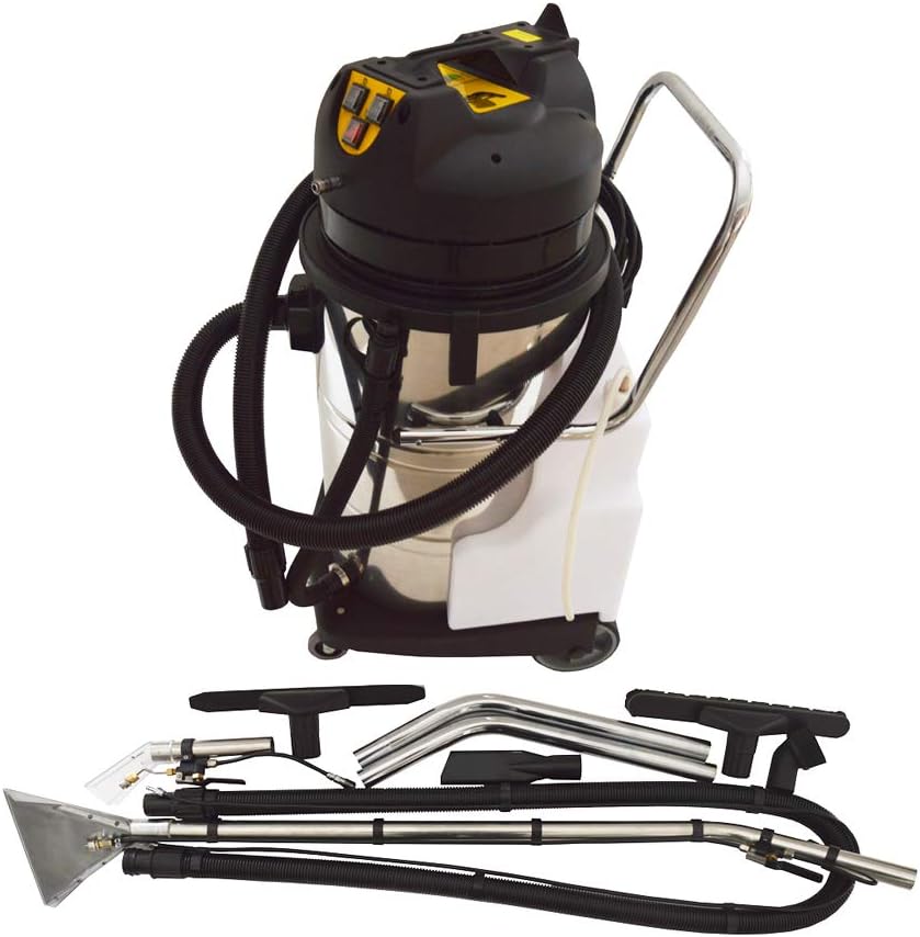 HayWHNKN Upright Carpet Cleaner Canister Cleaner Machine Carpet Cleaning Machine with Telescoping Wand Tool Kit 80L/21Gal 110V