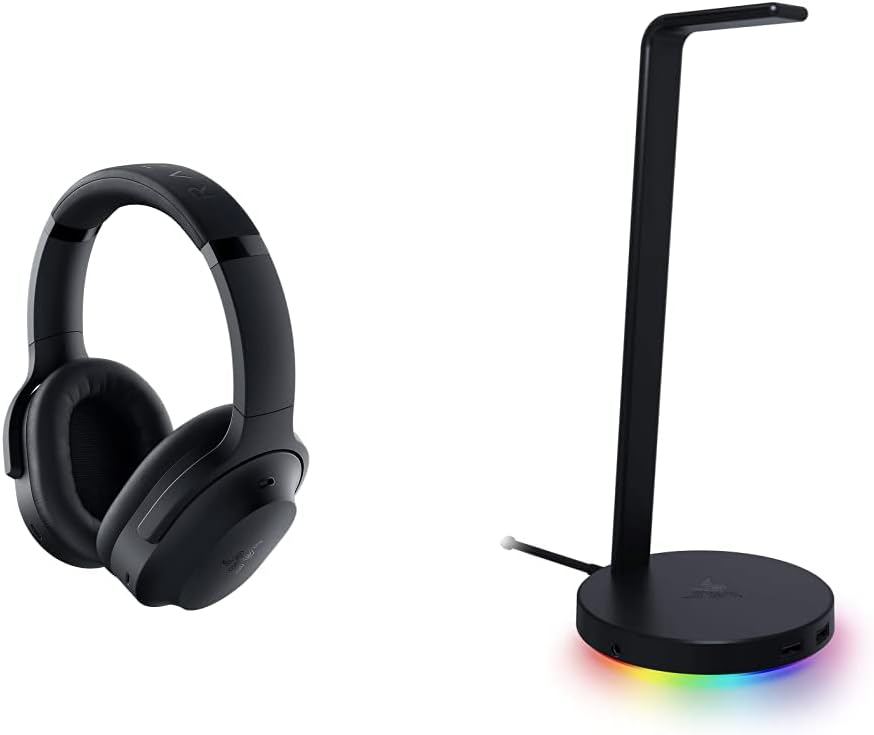 Razer Barracuda Pro Wireless Gaming & Mobile Headset Base Station V2 Chroma Headset Stand