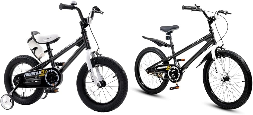 Royalbaby Freestyle Kids Bike Boys Girls 16 Inch & 20 Inch BMX Bicycle Bundle