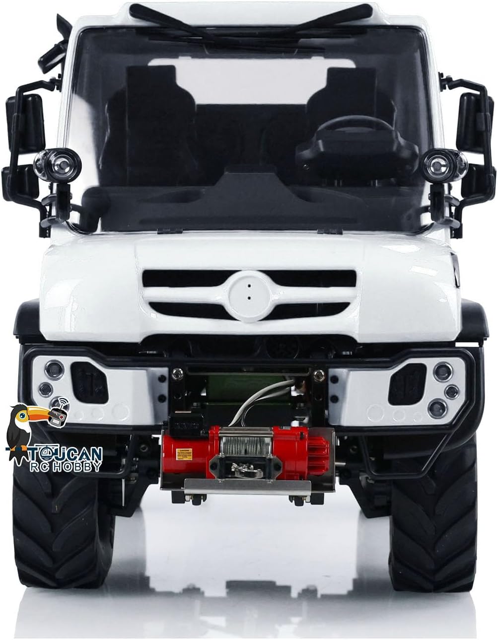 TOUCAN RC HOBBY 2Speed 4WD 1:10 RC Off-Road Vehicle UNI U423 4X4 Radio Control Rock Crawler Car Model Aluminum Box Light Sound Differential Lock for Adult