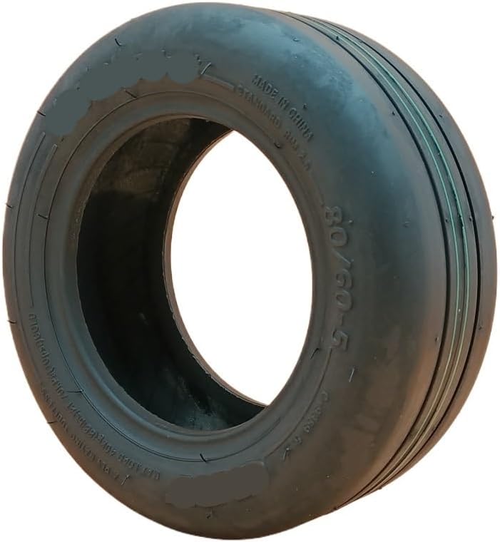 Scooter Parts 80/60-5 Front Wheel Tire for Gokart Pro Kart Kit Outer Tyre Vacuum Tubeless Smooth Tire Parts Long Service Life(PRO Tire 2 PCS)