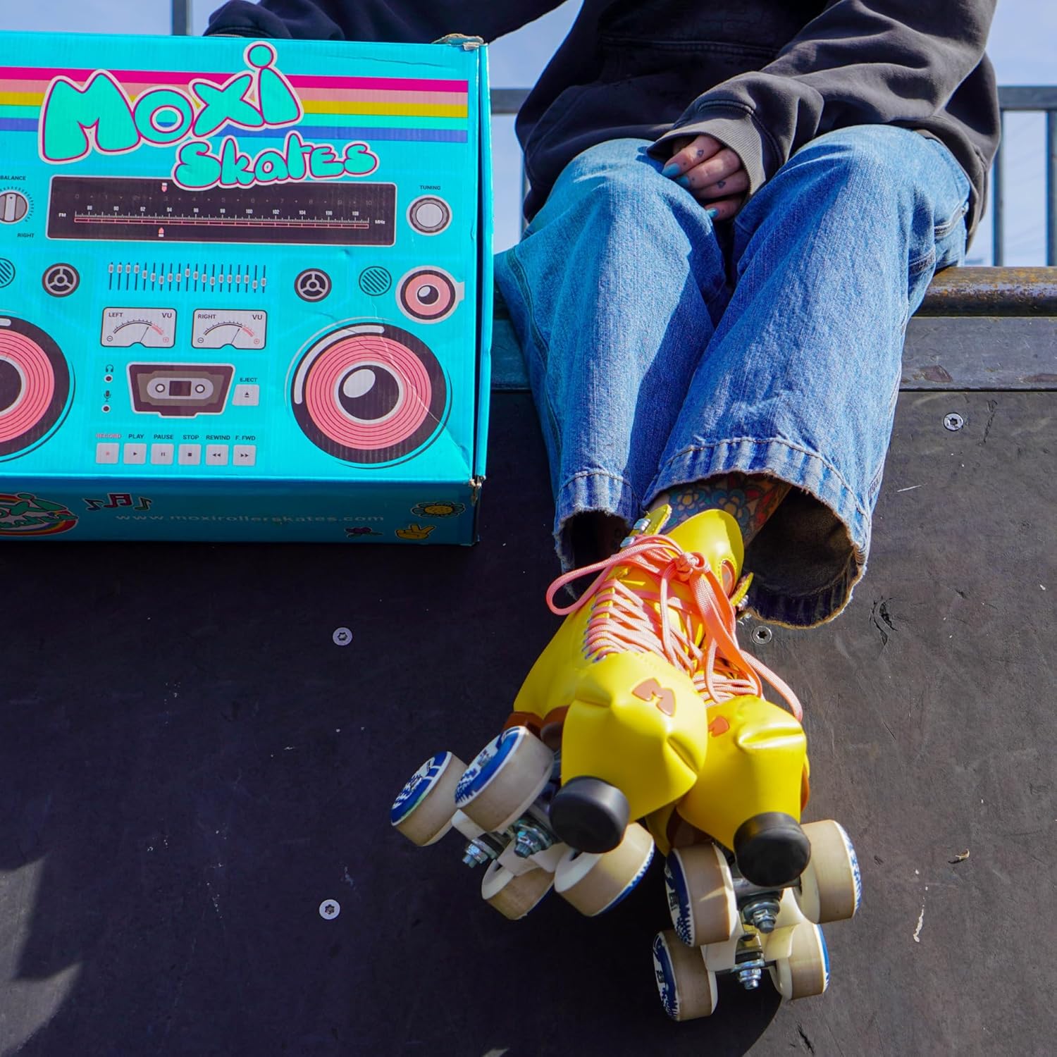 Moxi Bunny Hop Skate Park Roller Skates - Fashionable Womens Roller Skates