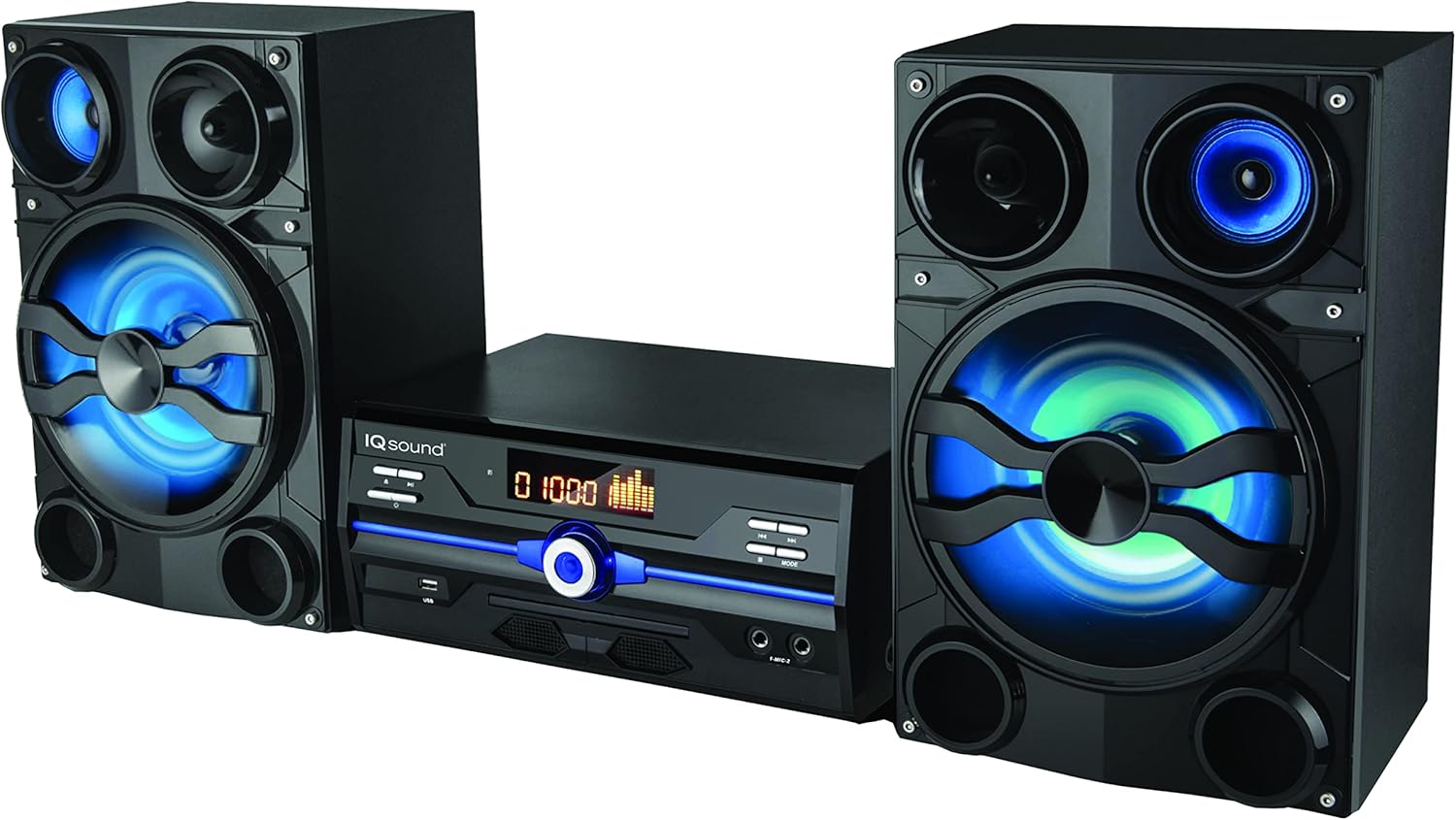 IQ Sound IQ-9000BT Premium 160W Hi-Fi Audio System with Bluetooth