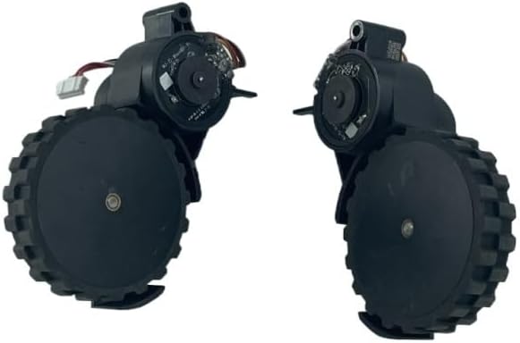 FGJNFS Left and Right Drive Wheels - Compatible with Xiaomi Mijia E10 B112/E12 Vacuum Cleaner Left and Right Wheel Module Replacement Parts(Left and Right B)