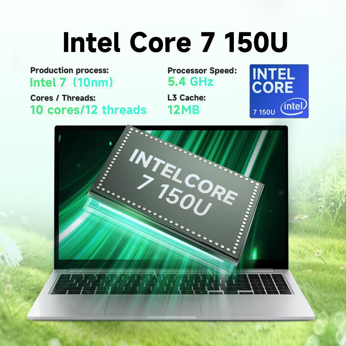 Samsung Galaxy Book4 Business Laptop - 15.6 FHD Display, Intel 10-Core 7 150U, 16GB RAM, 1TB SSD, Backlit Keyboard, Fingerprint, Copilot AI PC, Windows 11 Pro, w/Accessories