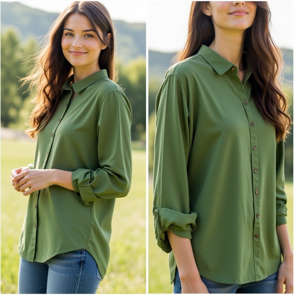 The Meadow Blouse // Fern