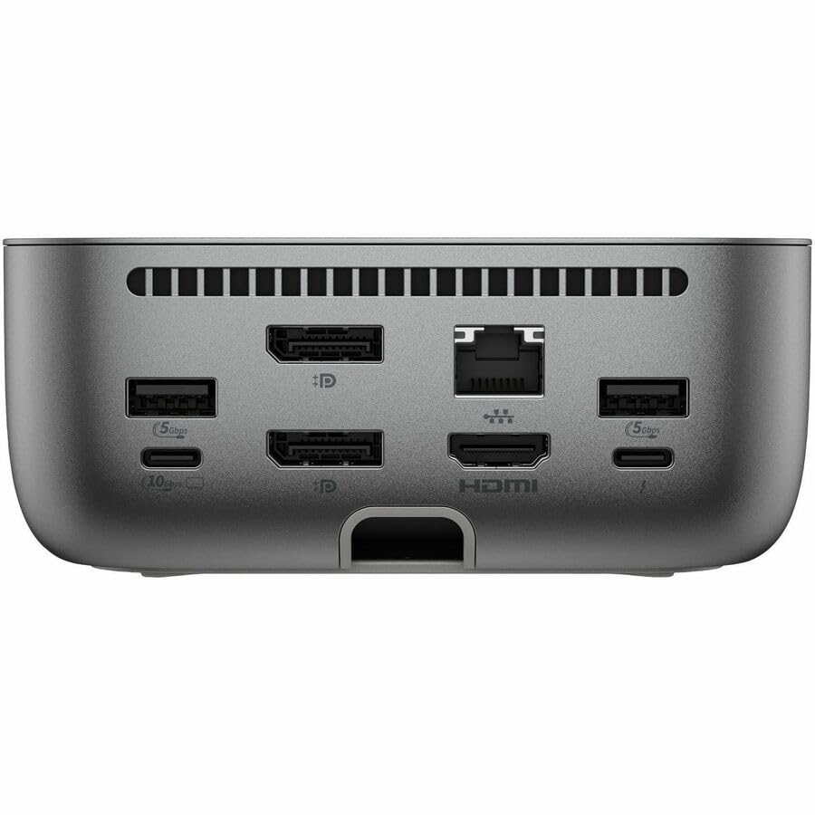 HP Thunderbolt 4 Ultra 280W G6 Dock - for Notebook, Desktop PC - Charging Capability - 330 W - Thunderbolt 4-4 Displays Supported - 8 x USB Ports - 5 x USB Type-A Ports - USB Type-A - 5 x USB Type-C