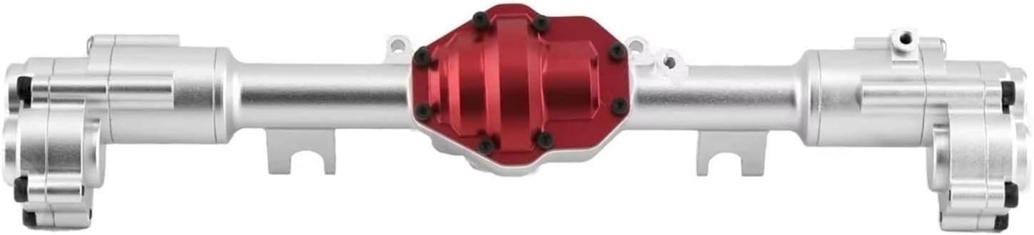 RC Car Parts Compatible with YiKong YK4082 YK4083 for Absima 1/8 RC Crawler Car Upgrades Parts Metal Front and Rear Portal Axle Housing Gear Coverj8hy