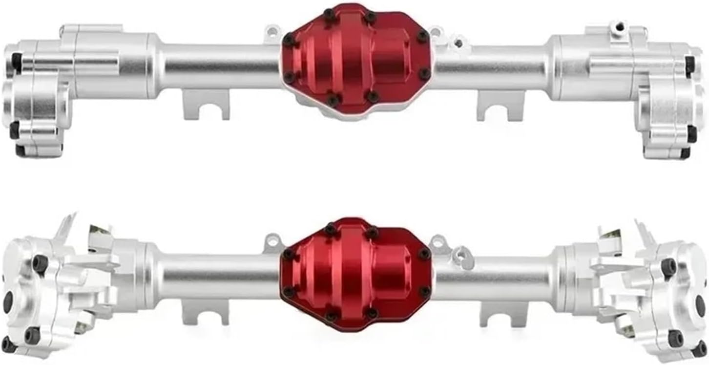 RC Repairs Models For Absima For Sherpa YK4081 4082 4083 1/8 Front And Rear Metal Axle Housing RC Car Upgrade Spare Parts(1set)