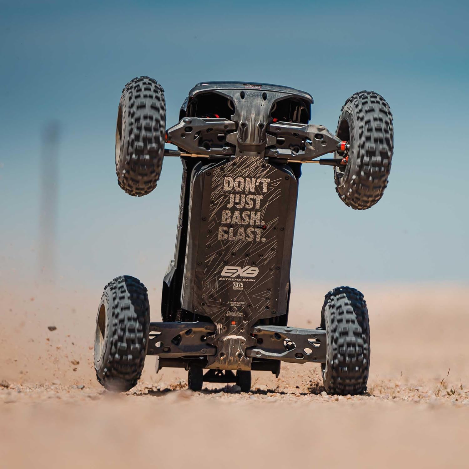 ARRMA RC Truck Outcast 4X4 8S BLX 1/5 Stunt Truck Black RTR(Transmitter and Receiver Included, Battery and Charger Not Included) ARA5810V2T1