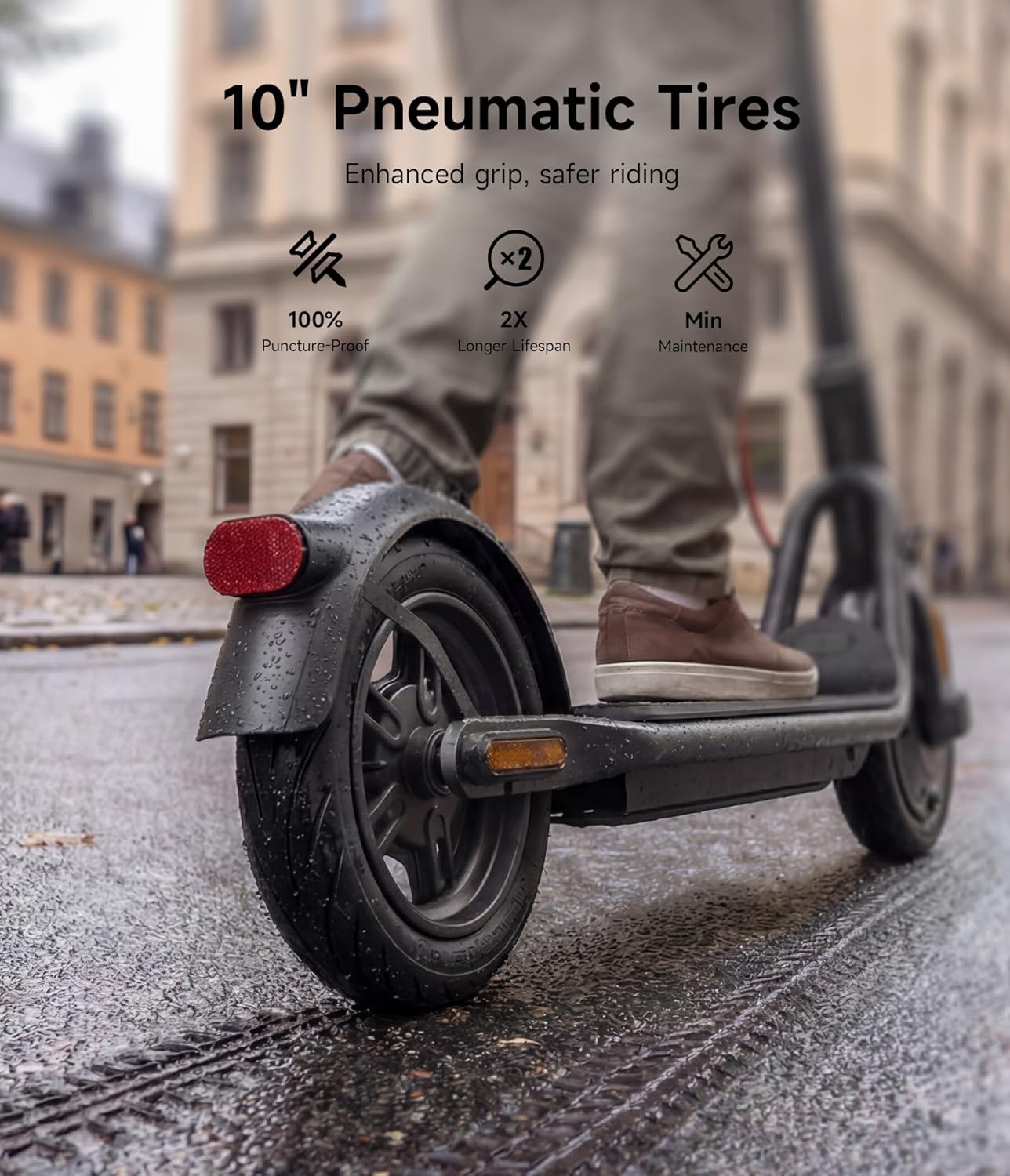 NAVEE V50/V25 Electric Scooter for Adults, Max 20/19 MPH & 40/31/25/15.5 Miles, 900W/700W/600W Max Power, 10